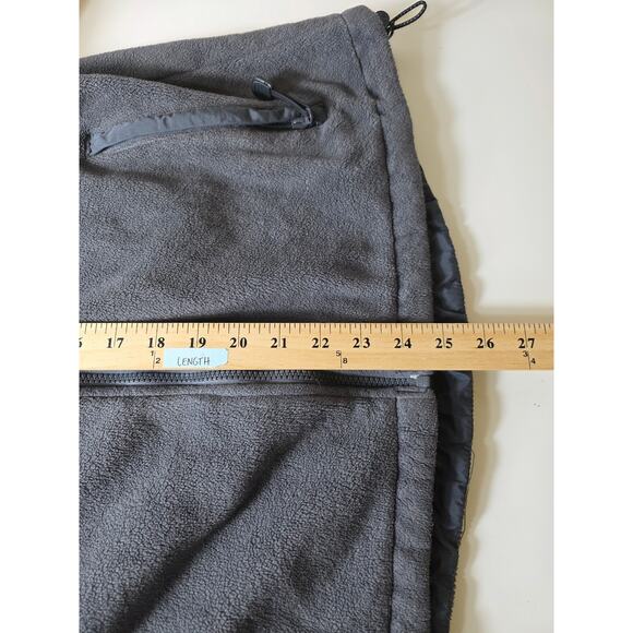 COLUMBIA Gray Black Active Outdoor Sporty Pullover Fleece Jacket SZ M - Picture 6 of 6